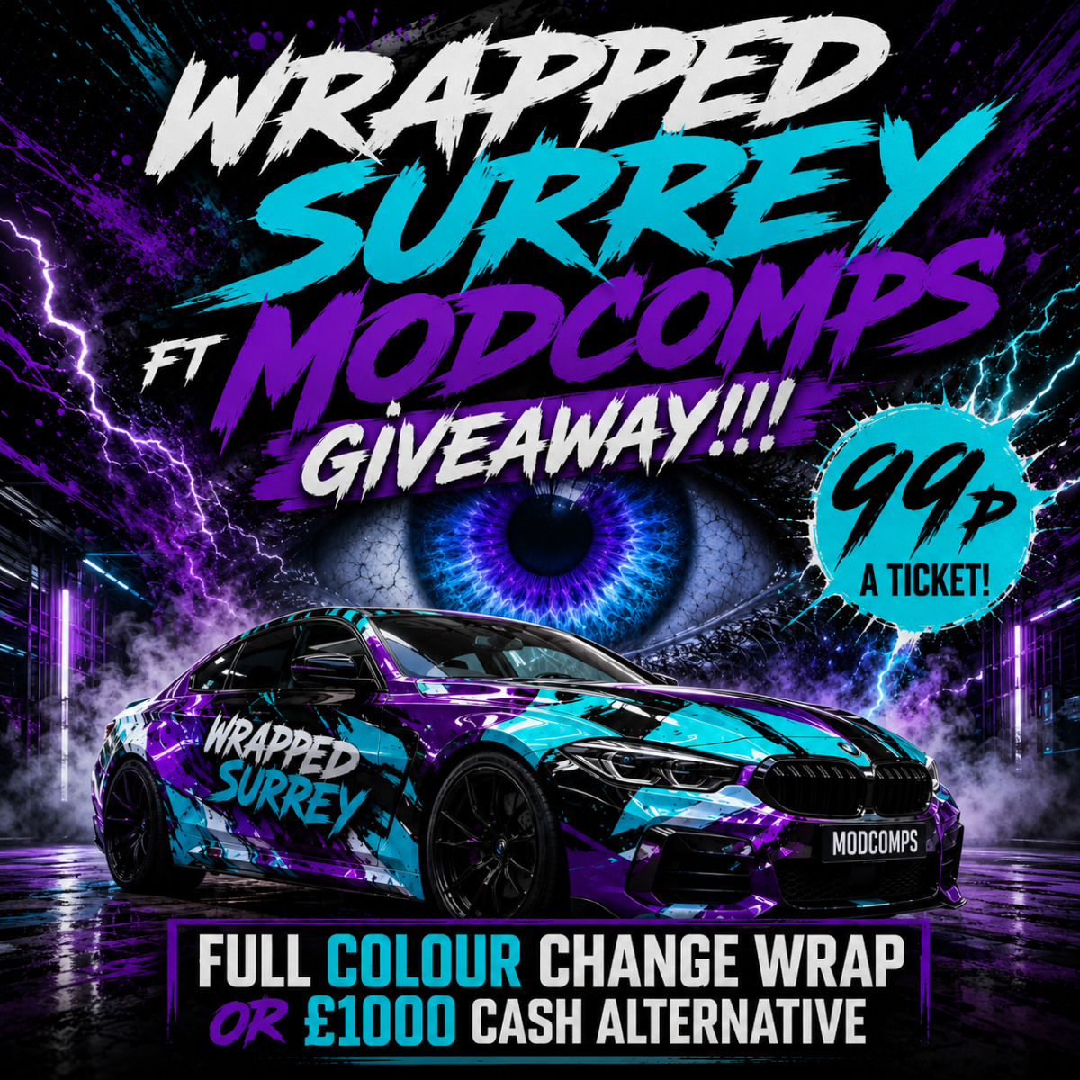 Wrap or £1,000 Cash